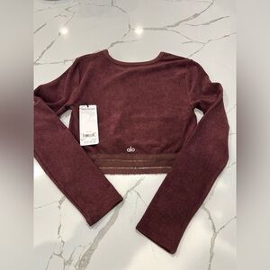 NWT ALO SEAMLESS LUXE TERRY COVER UP